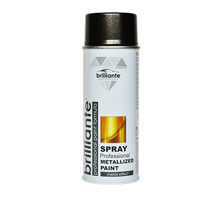 Vopsea Spray Metalizata Negru 400 Ml Brilliante