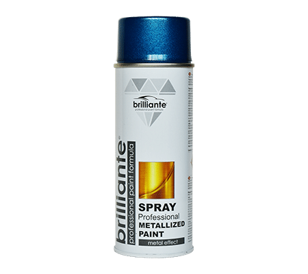 Vopsea Spray Metalizata Albastru 400 Ml Brilliante