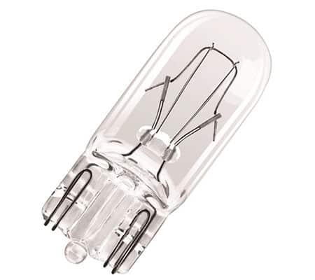 Bec Soclu Sticla 12V W3W 2.1X9.5D Set 20 Buc Sct