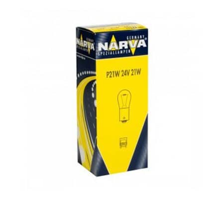 Bec Semnalizare 24V P21W Set 10 Buc Narva