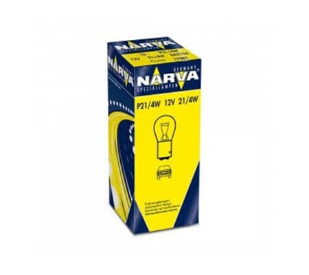 Bec Stop Frana 12V P21/4W Set 10 Buc Narva