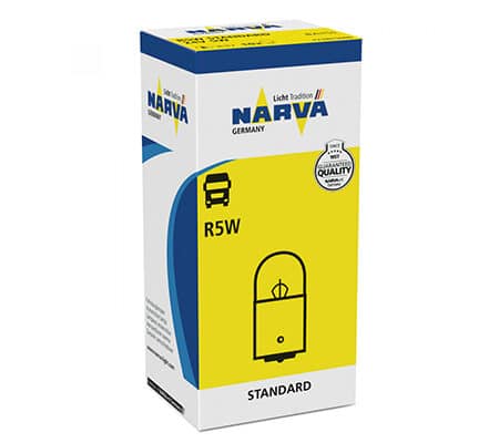 Bec Auxiliar 24V R5W Set 10 Buc Narva