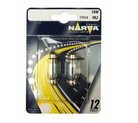 Set 2 Becuri Indicator 12V C10W Narva