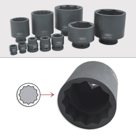 Tubulara Impact 1/2` Xzn 36Mm Jbm
