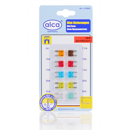 Set Sigurante Fuzibile Mini Set 10 Buc