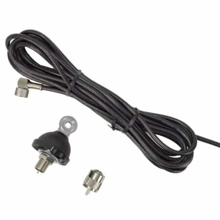 Cablu De Legatura Pni Fc27 Si Montura Pentru Antene Cu Fluture, Contine Mufa Pl259