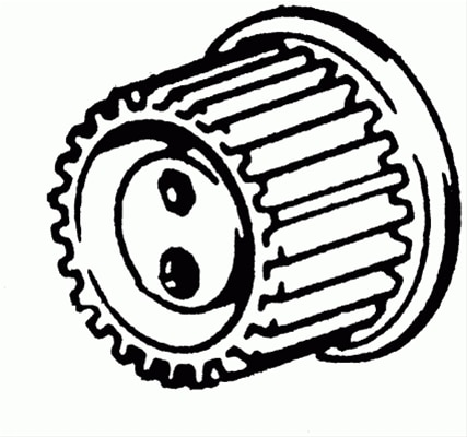 Rola Intinzator,Curea Distributie LEMFÃ–RDER Audi