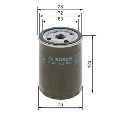 Filtru Ulei BOSCH Seat