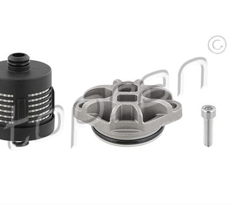 Set Filtru Ulei + Capac + 2 Suruburi Hans Pries TOPRAN Volvo