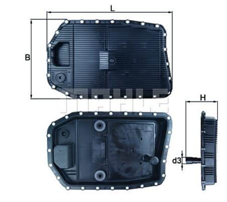 Filtru Ulei Hidraulic MAHLE ORIGINAL Bmw
