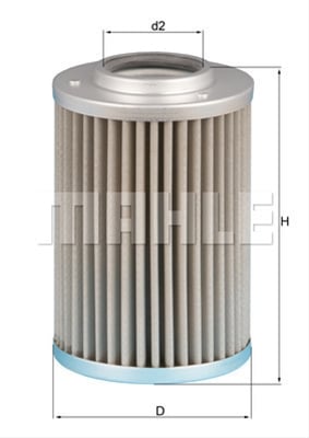 Filtru Hidraulic, Cutie De Viteze Automata MAHLE ORIGINAL Iveco