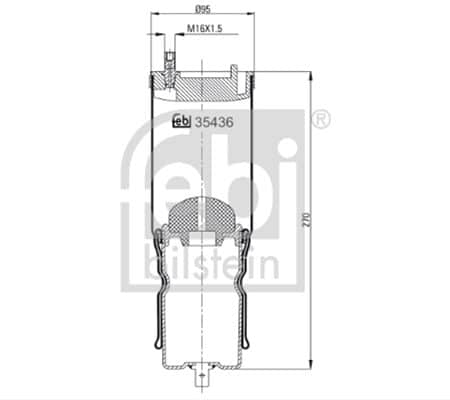 Burduf, Suspensie Pneumatica FEBI BILSTEIN Renault Trucks