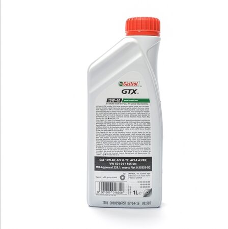 ULEI GTX A3/B3 15W-40 1 LT - 1518B5 CASTROL