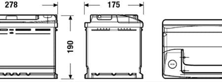 Acumulator Classic Exide Saab