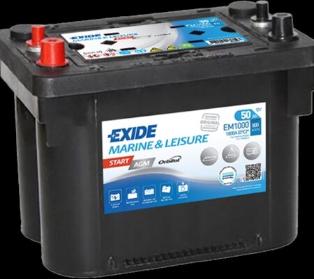 Acumulator Start Agm 50Ah 800A 260X 173X206 +Stg Exide