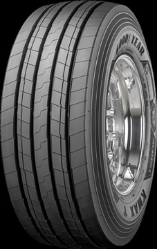 Anvelopa VARA GOODYEAR 385/65R22.5 Kmax T G2 Hl 164K158L M+S 3Pmsf Regional Trailer-Goodyear