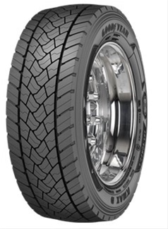 Anvelopa VARA GOODYEAR 295/60R22.5 Kmax D A 150K149L 3Pmsf M+S Regional Tractiune-Goodyear