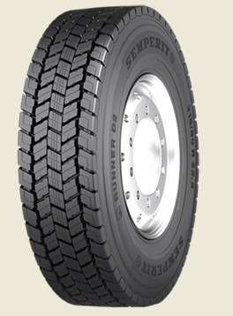 Anvelopa VARA SEMPERIT 205/75R17.5 124/122M Tl Runner D2 Eu Lrf M+S 3Pmsf Regional Tractiune-Semperit