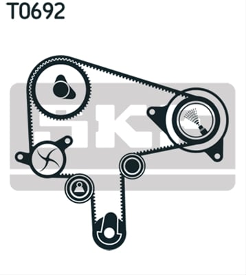 Set Curea De Distributie SKF Mazda