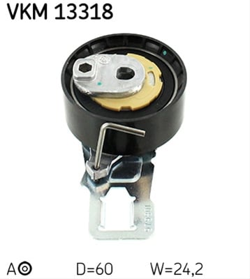 Rola Intinzator Curea Distributie SKF Peugeot