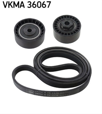Set Curea Trnasmisie Cu Caneluri SKF Dacia