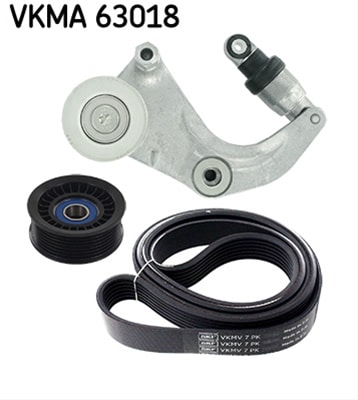 Set Curea Transmisie Cu Caneluri SKF Honda