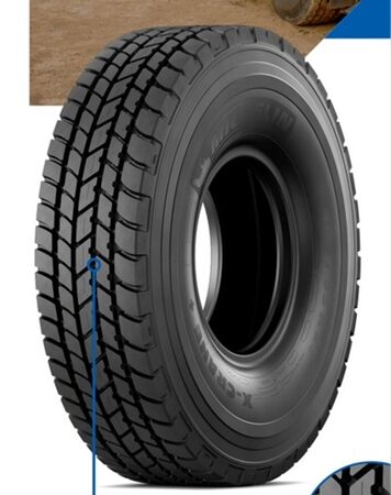 Anvelopa VARA MICHELIN 385/95 R 25 X-Crane + Tl 170F Industriale-Michelin