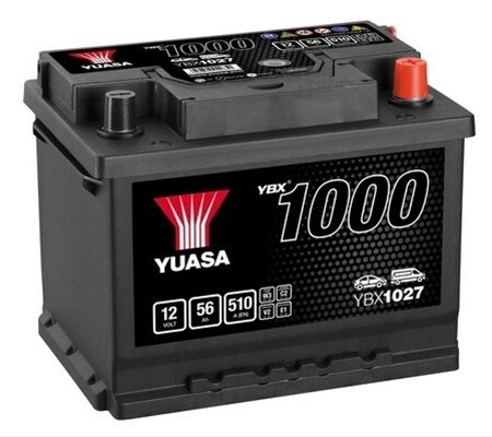 Acumulator Yuasa 1000 Ca 12V 56Ah 510A 243X175X190 +Dr Hyundai