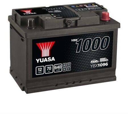 Acumulator Yuasa 1000 Ca 12V 70Ah 640A 278X175X190 +Dr Opel
