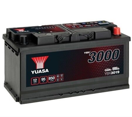 Acumulator Yuasa 3000 Asia 12V 95Ah 850A 353X175X190 +Dr Seat