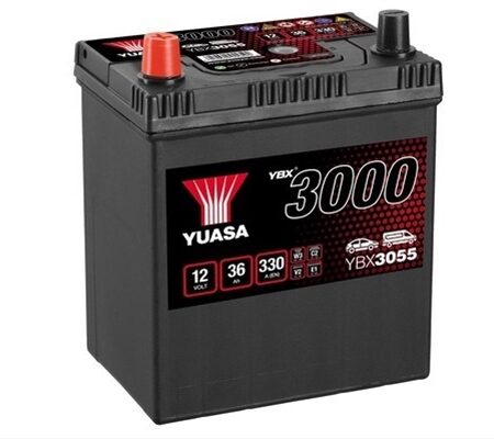 Acumulator Yuasa 3000 Asia 12V 36Ah 330A 187X127X227 +Stg Mazda