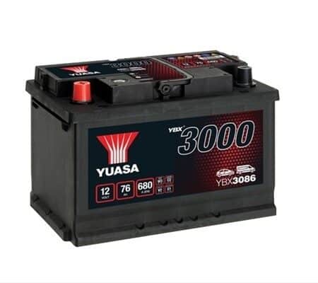 Acumulator Yuasa 3000 Asia 12V 76Ah 680A 278X175X190 +Stg Toyota