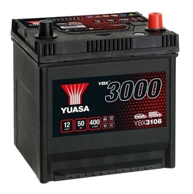 Acumulator Yuasa 3000 Asia 12V 50Ah 400A 202X173X225 +Dr Hyundai