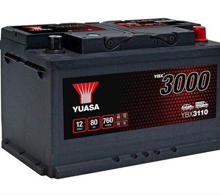Acumulator Yuasa 3000 Asia 12V 80Ah 760A 315X175X175 +Dr Opel