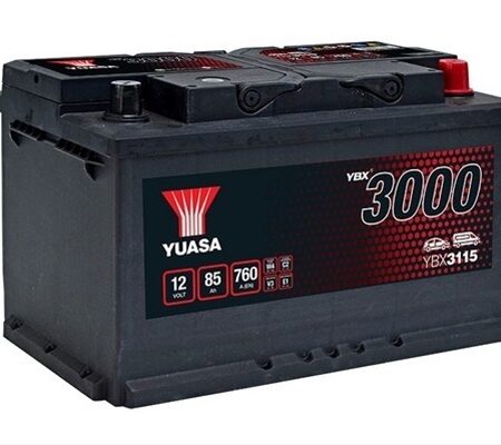 Acumulator Yuasa 3000 Asia 12V 85Ah 760A 317X175X190 +Dr Vag