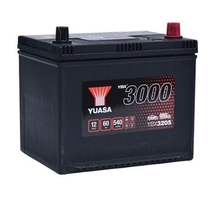 Acumulator Yuasa 3000 Asia 12V 60Ah 540A 230X174X205 +Dr Hyundai