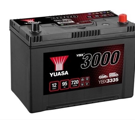 Acumulator Yuasa 3000 Asia 12V 95Ah 720A 304X174X225 +Dr Hyundai