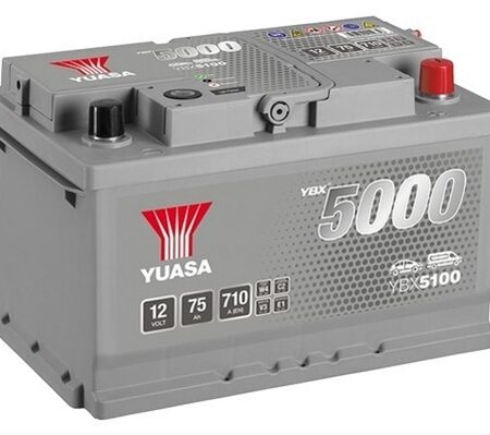 Acumulator Yuasa 5000 Silver 12V 75Ah 710A 278X175X175 +Dr Ford