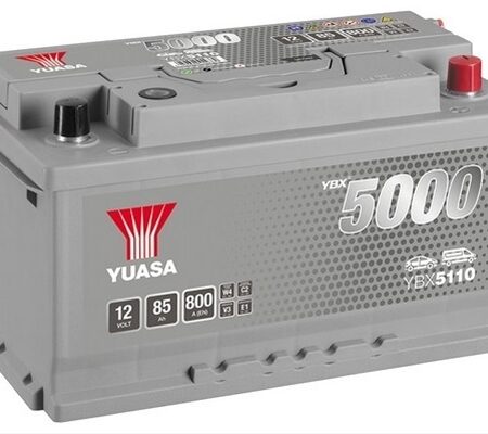 Acumulator Yuasa 5000 Silver 12V 85Ah 800A 315X175X175 +Dr Audi