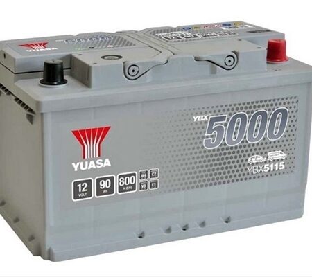 Acumulator Yuasa 5000 Silver 12V 90Ah 800A 315X175X190 +Dr Claas