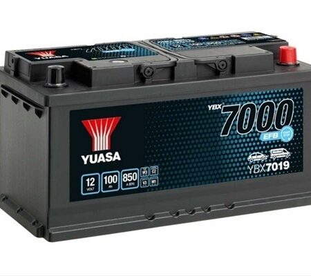 Acumulator Yuasa 7000 Efb 12V 100Ah 850A 353X175X190 +Dr Vw