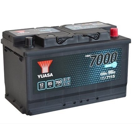 Acumulator Yuasa 7000 Efb 12V 85Ah 760A 317X175X190 +Dr Vag