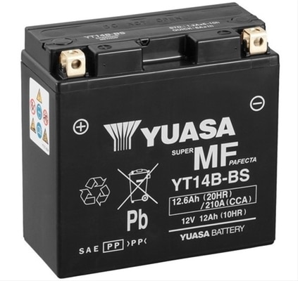 Acumulator Moto 12V 12Ah 210A (Cp) Yuasa