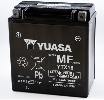 Acumulator Moto 12V 14Ah 230A (Wc) Yuasa Triumph