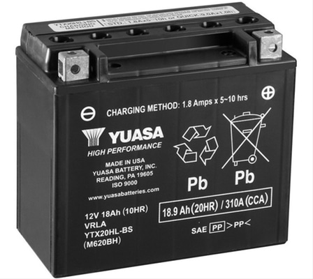 Acumulator Moto 12V 18Ah 310A (Cp) Yuasa Harley-Davidson Mc