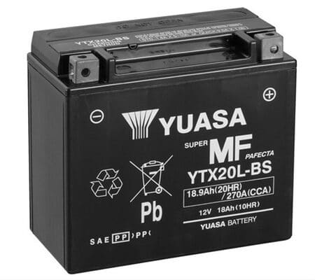 Acumulator Moto 12V 18Ah 270A (Cp) Yuasa Harley-Davidson Mc
