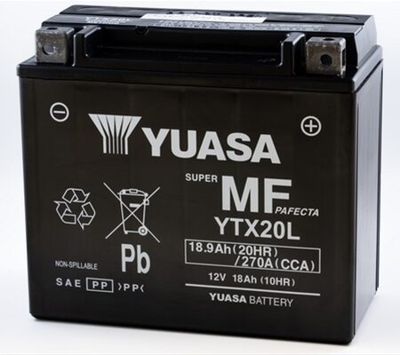 Acumulator Moto 12V 18Ah 270A (Wc) Yuasa Harley-Davidson Mc