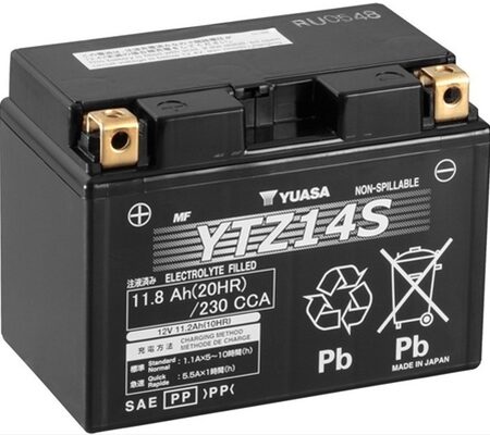 Acumulator Moto 12V 11,2Ah 230A (Wc) Yuasa Honda