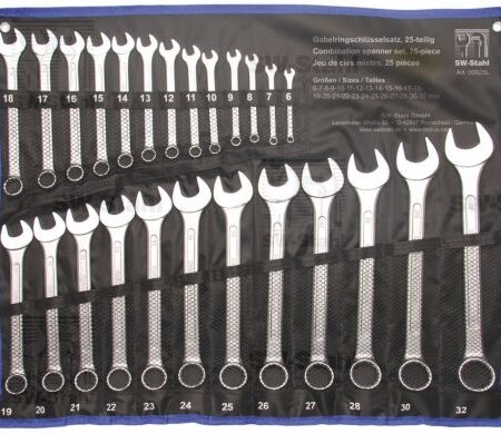 SET CHEI COMBINATE 6-32MM, 25PCS- SW STAHL