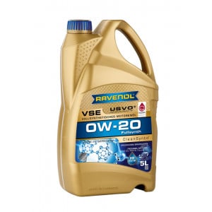 Ulei Motor autoturisme RAVENOL VSE SAE 0W-20 USVO 5 L